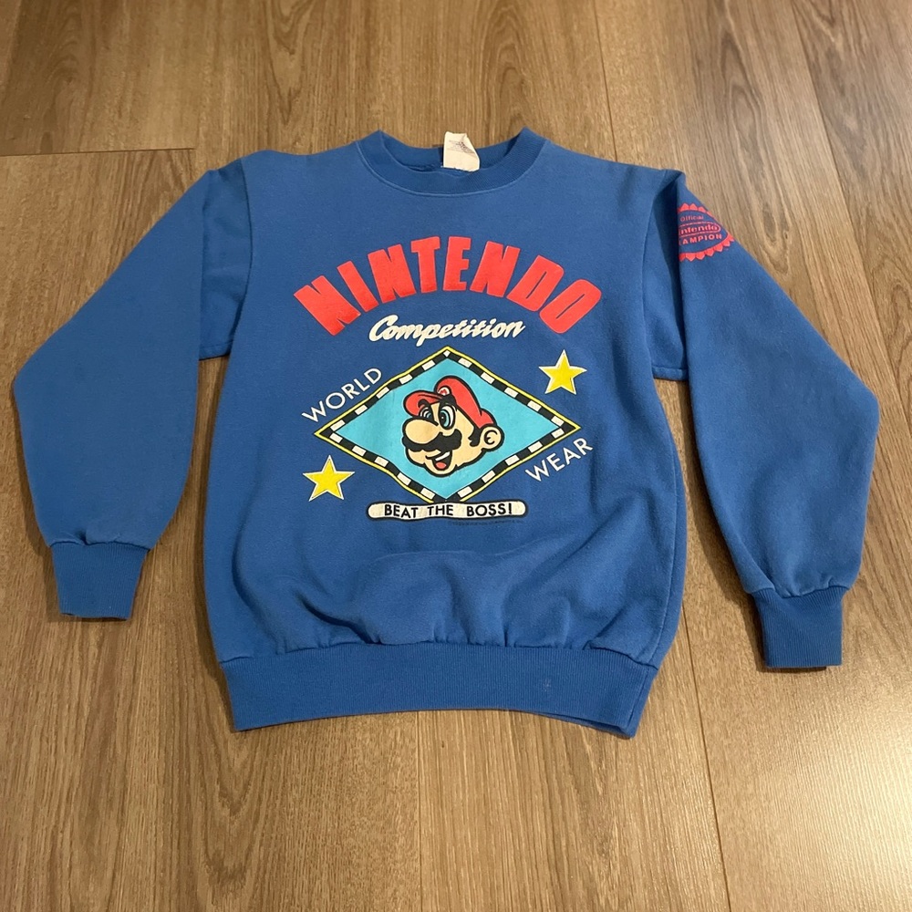 1985 Original Nintendo boys sweatshirt